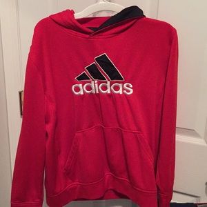 Red Adidas Hoodie
